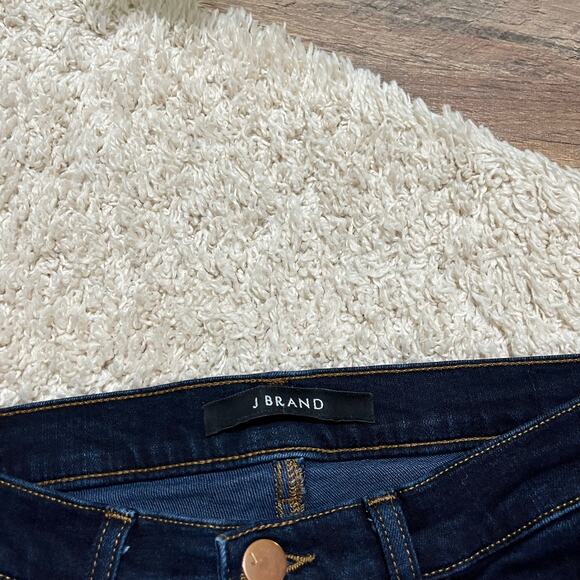 J Brand 28 Metropol Dark Wash Sleek Form-Hugging High Rise Maria Skinny Jeans - Picture 5 of 8